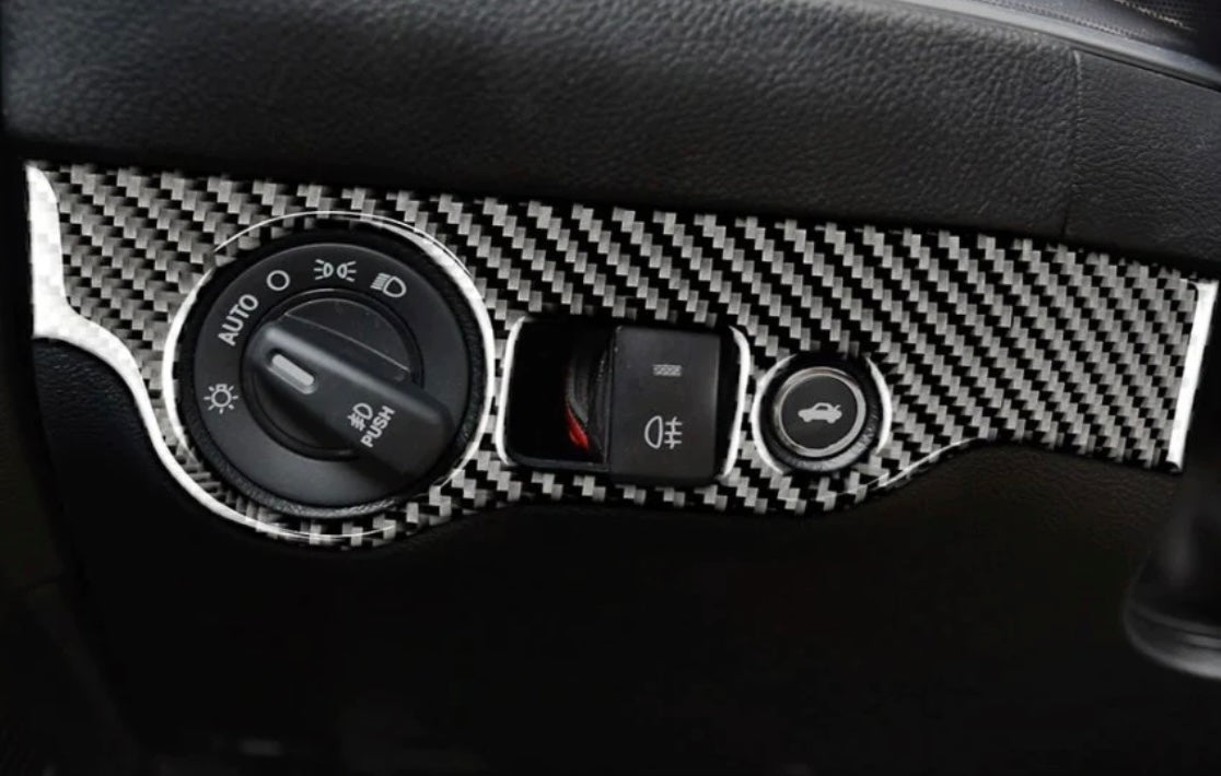 Dodge Challenger Carbon Fiber dash trim