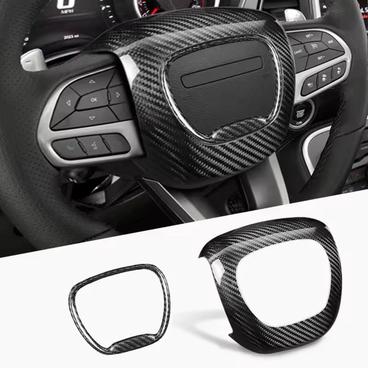 Dodge Charger/Challenger Carbon Fiber Airbag Cover