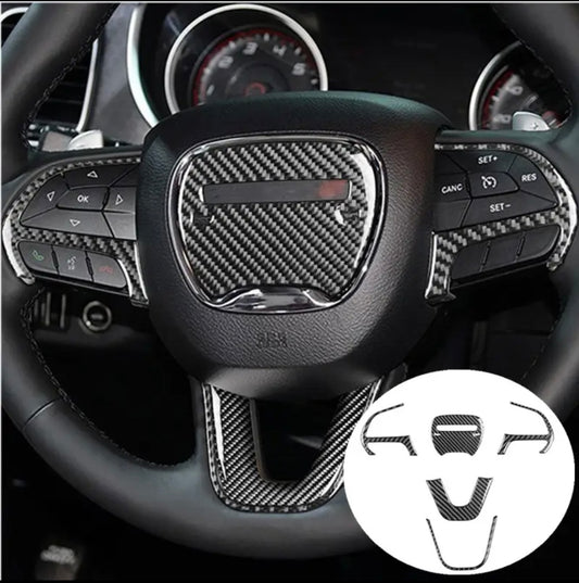 Dodge Charger/challenger Carbon Steering wheel trim